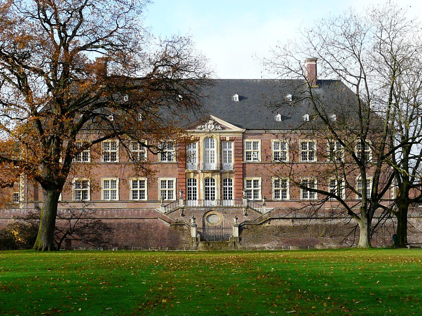 Schloss Ahaus, Gartenfassade