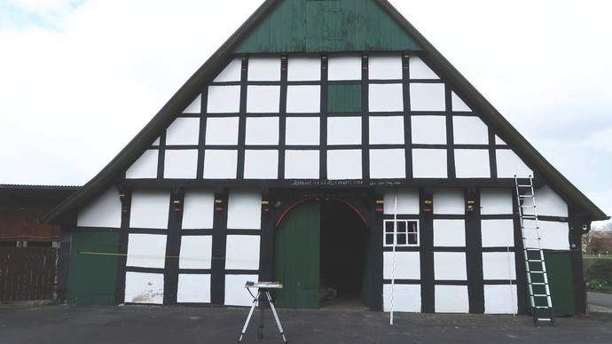 Untersuchung am Hof Hillebrandt in Lengerich Untersuchung am Hof Hillebrandt in Lengerich